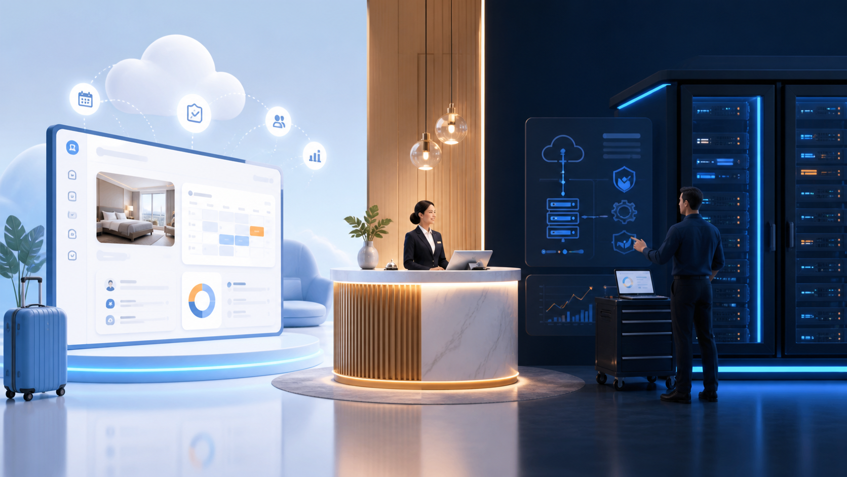 Hosted vs Self-Hosted Hotel Booking Software: Which Should You Choose? article illustration