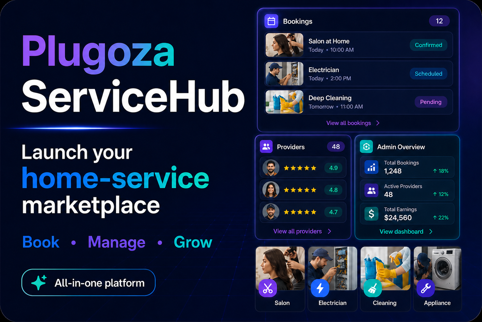 Plugoza ServiceHub