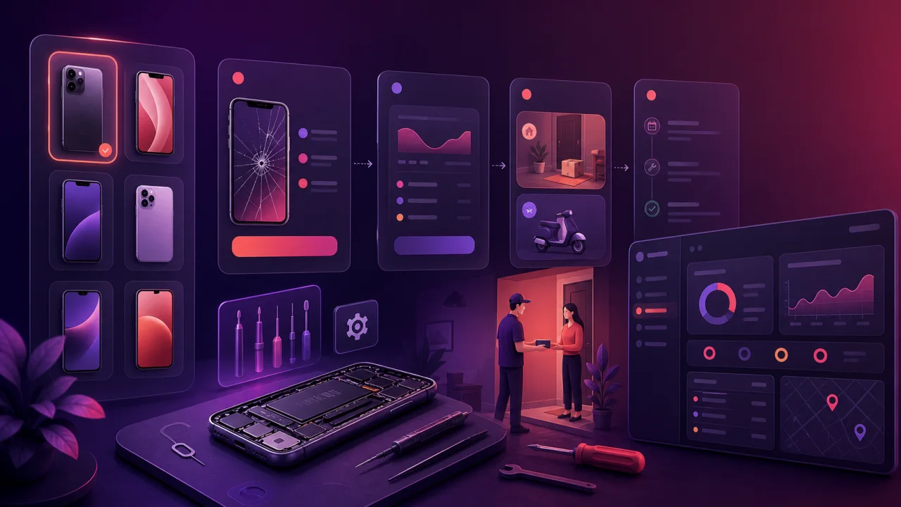 Cashify Clone Script: Build a Mobile Repair Platform Like Cashify article illustration