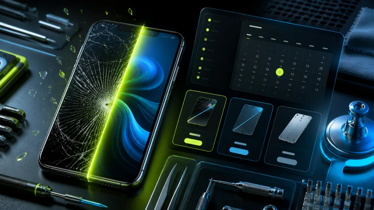 iFixScreens Clone: Device Repair Booking Software