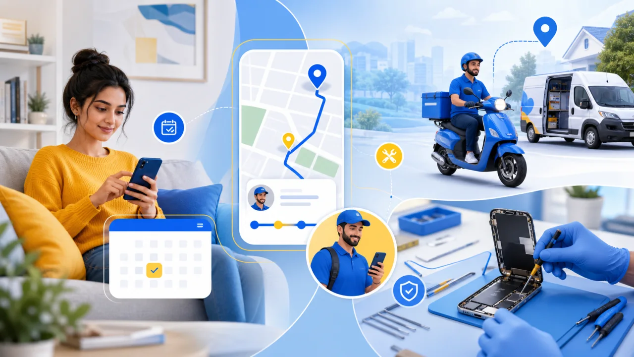 Mobile Repair Booking Software for Doorstep Repair Businesses