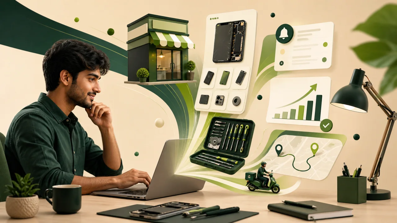 How to Start an Online Mobile Repair Business article illustration