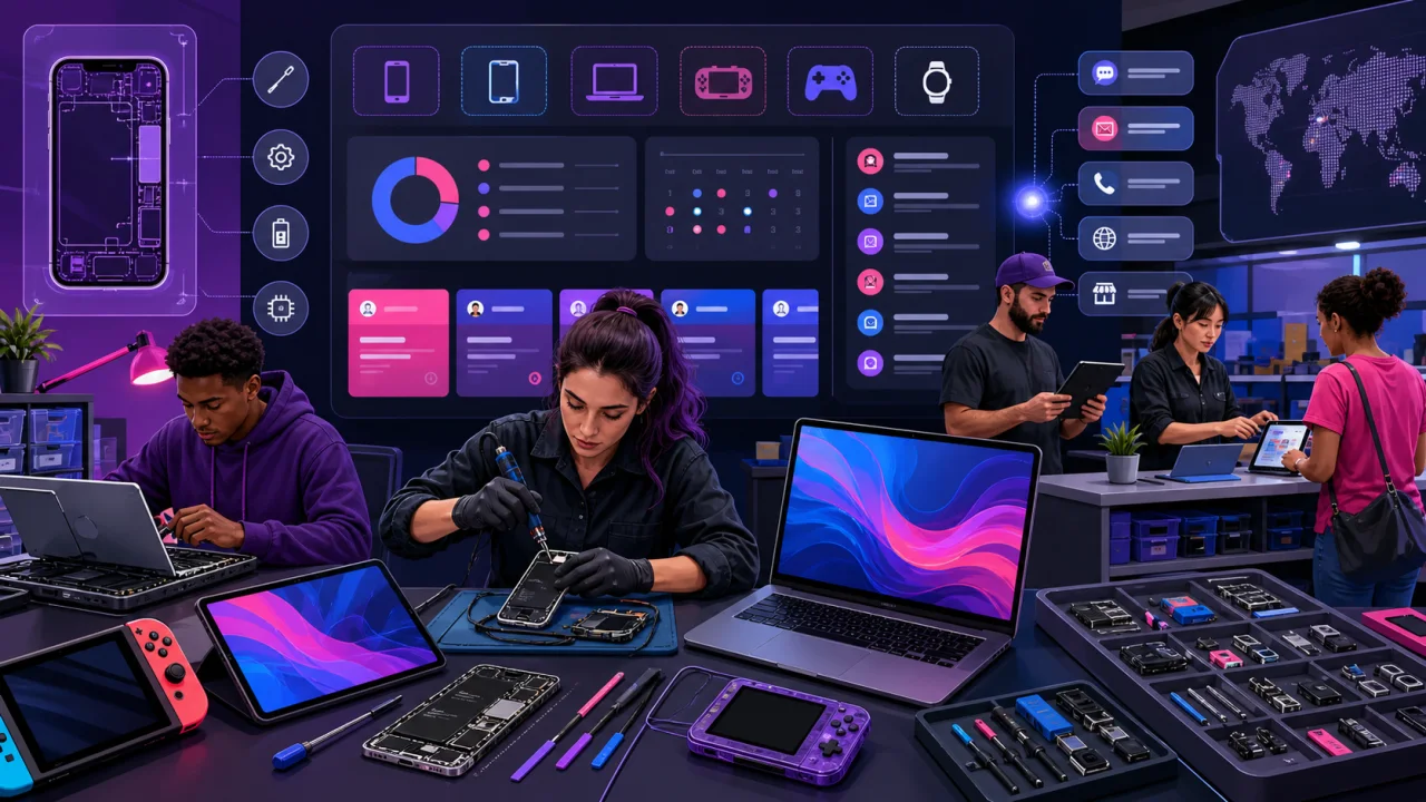 Techy Clone: Electronics Repair Booking Software article illustration
