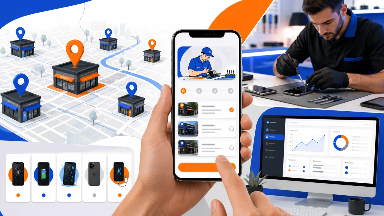 uBreakiFix Clone: Build a Phone Repair Booking Platform
