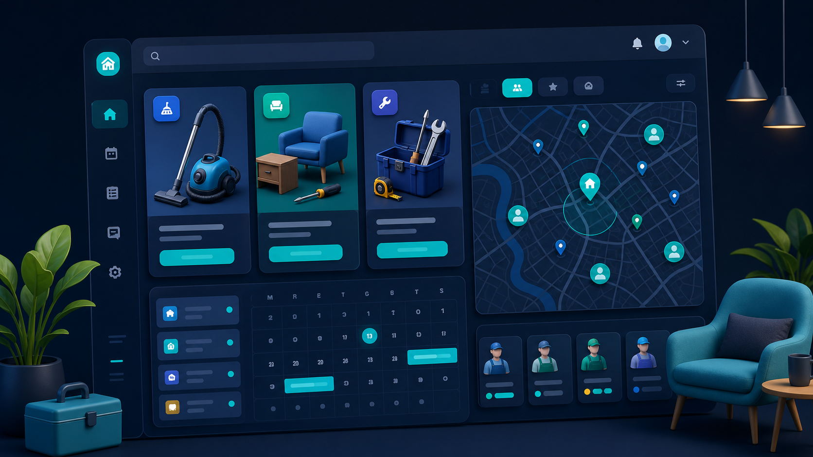 Handy Clone Script for Home Service Booking