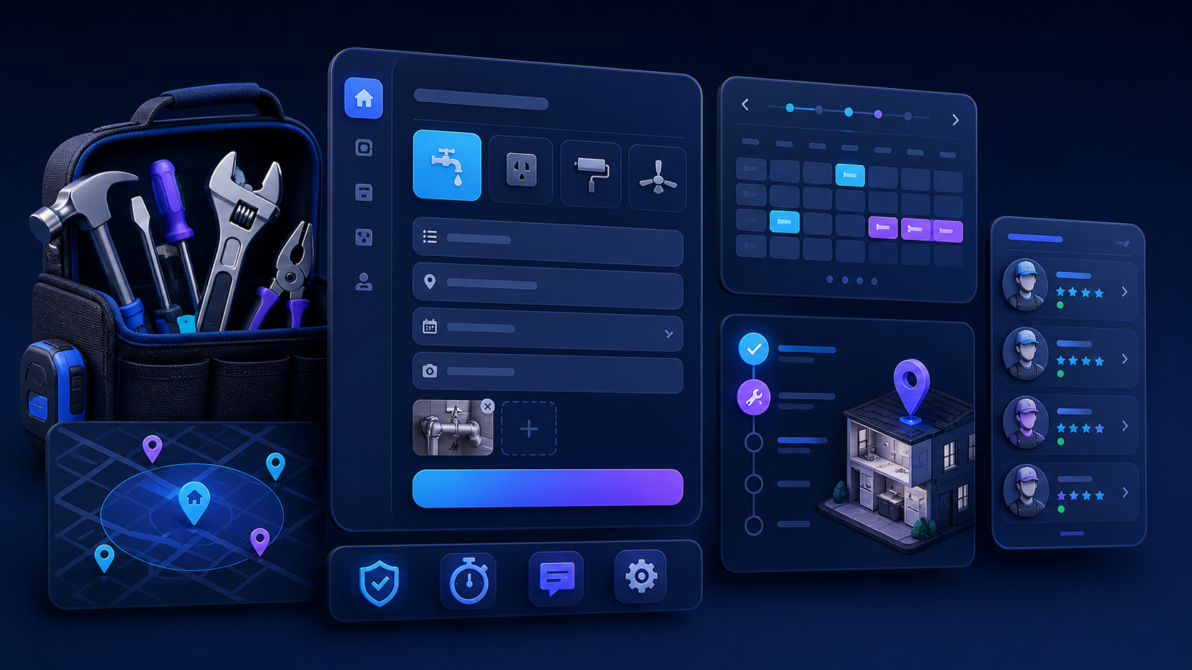 Handyman Booking Software for Service Marketplaces