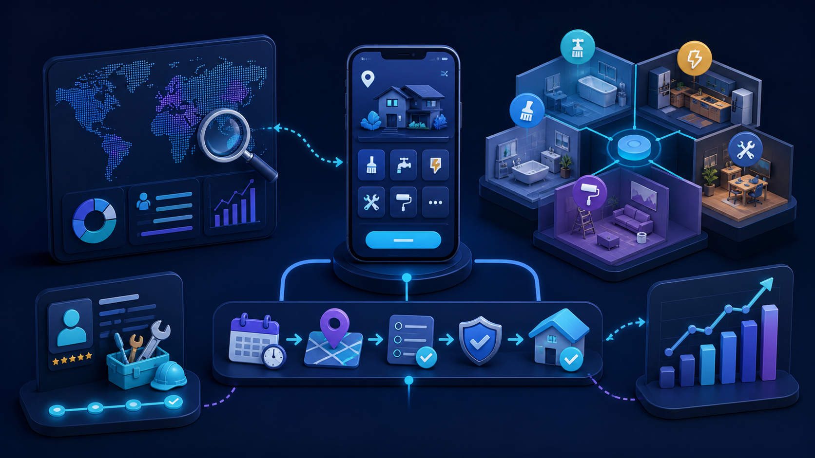 How to Build an App Like Urban Company article illustration