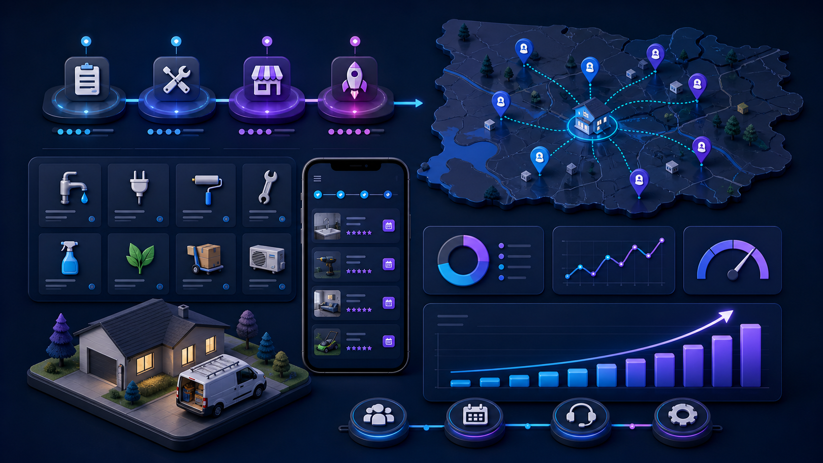 How to Start a Home Services Marketplace article illustration