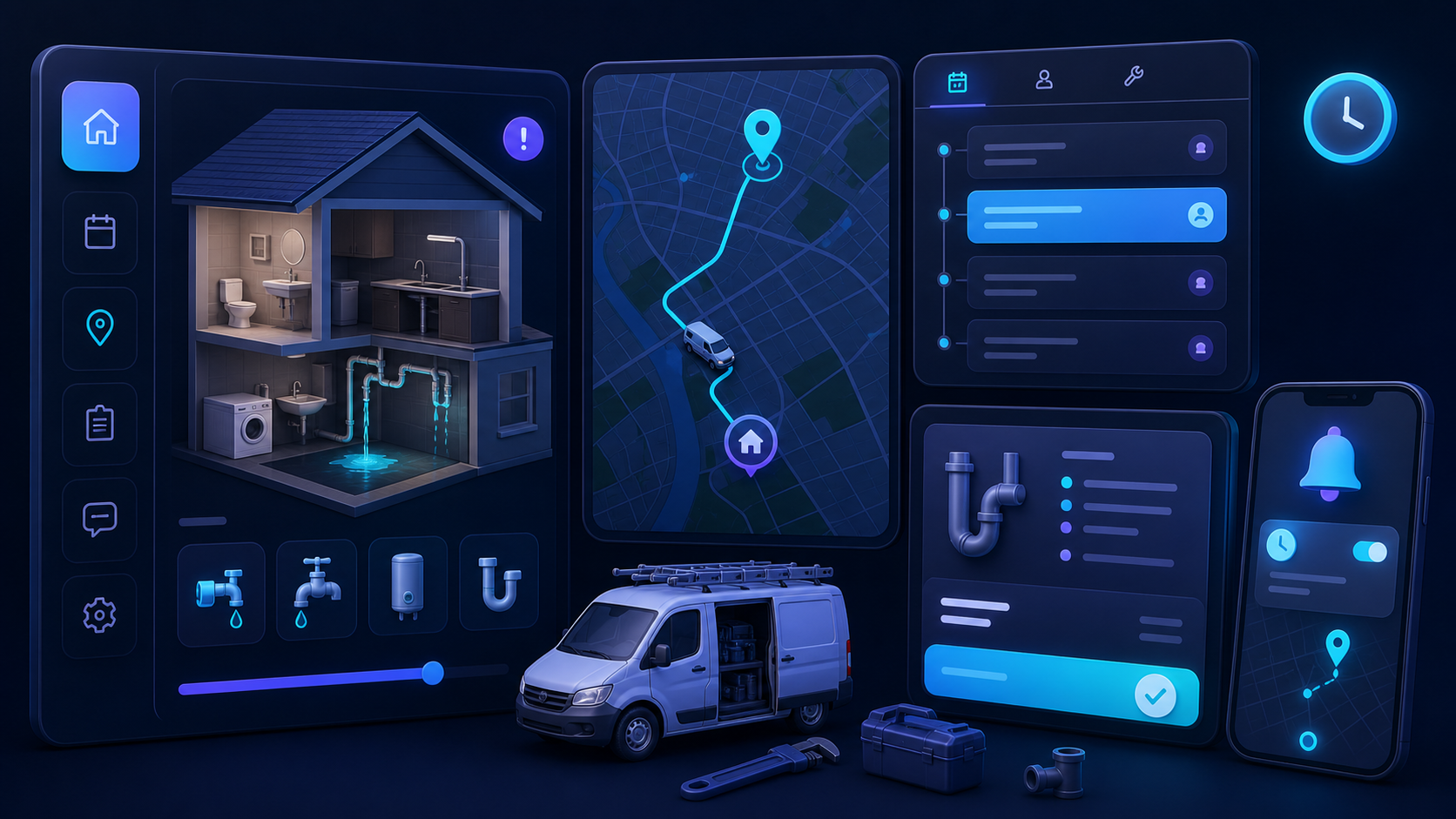 Plumber Booking Software for Local Service Teams article illustration